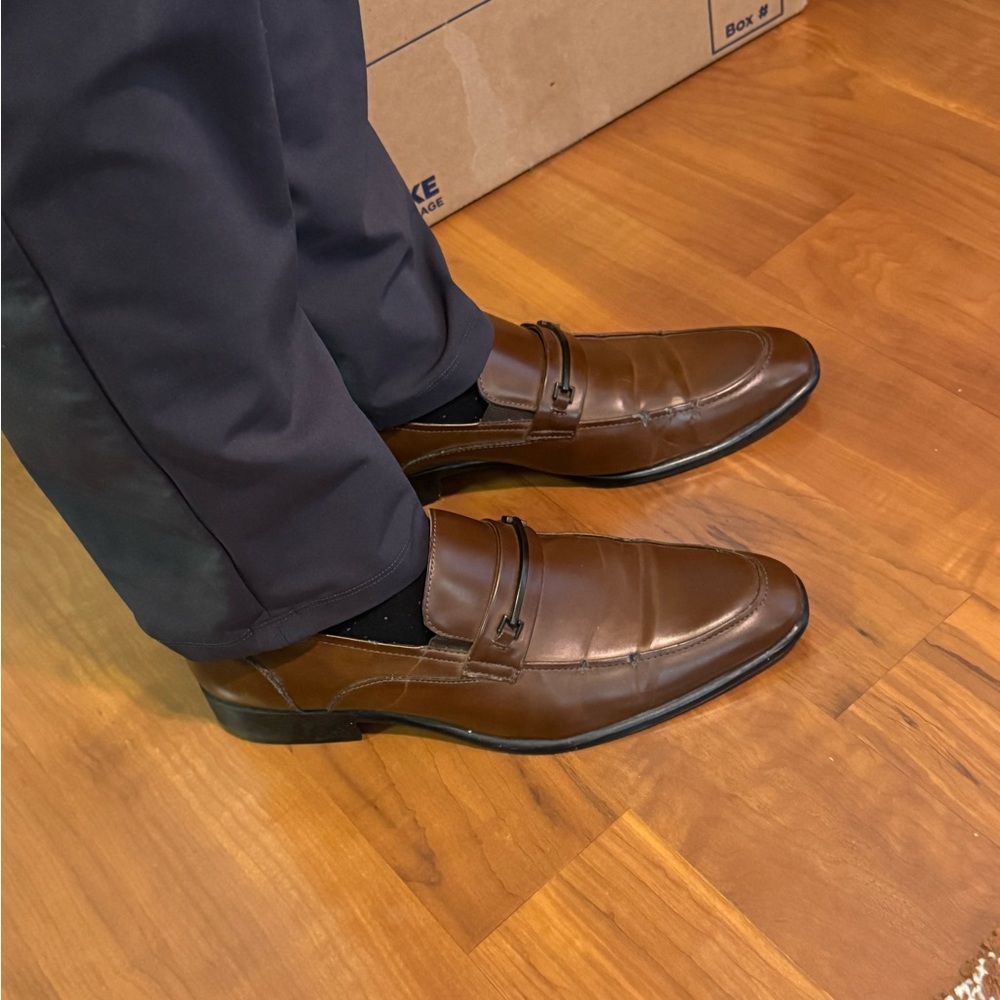 Men's Brown Loafers (worn 3 times)